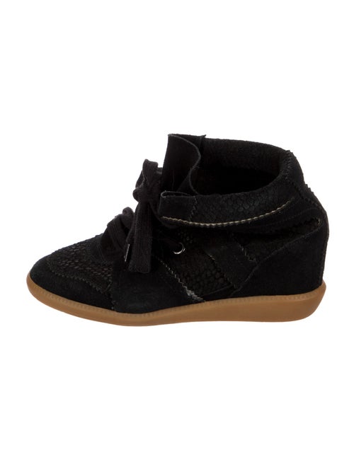 Isabel Marant Suede Wedge Sneakers