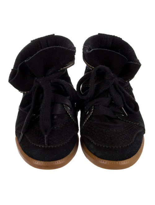 Isabel Marant Suede Wedge Sneakers
