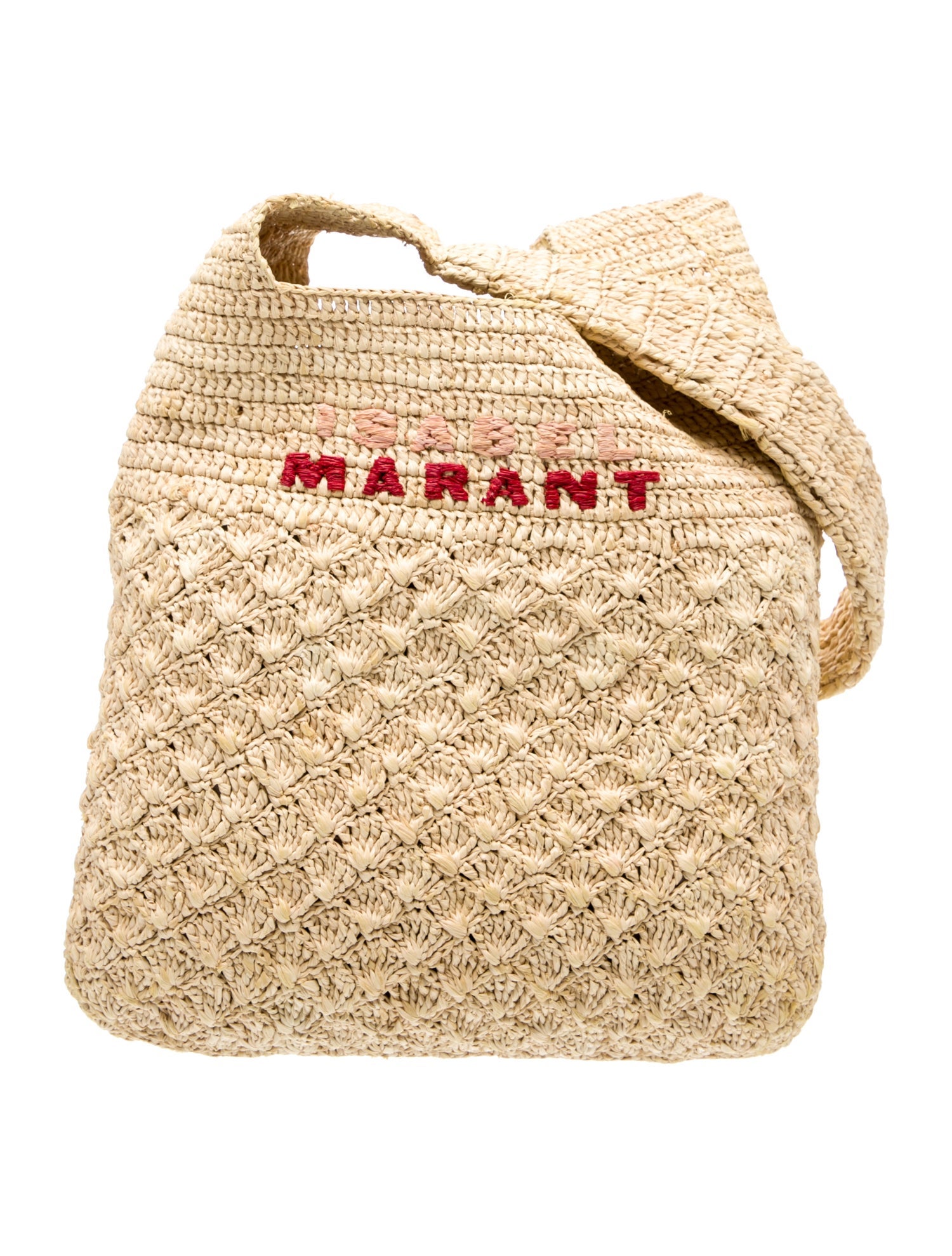 Isabel Marant Raffia Shoulder Bag