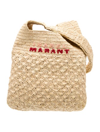 Isabel Marant Raffia Shoulder Bag