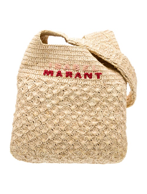 Isabel Marant Raffia Shoulder Bag