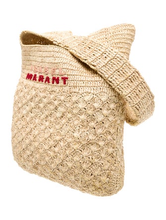Isabel Marant Raffia Shoulder Bag