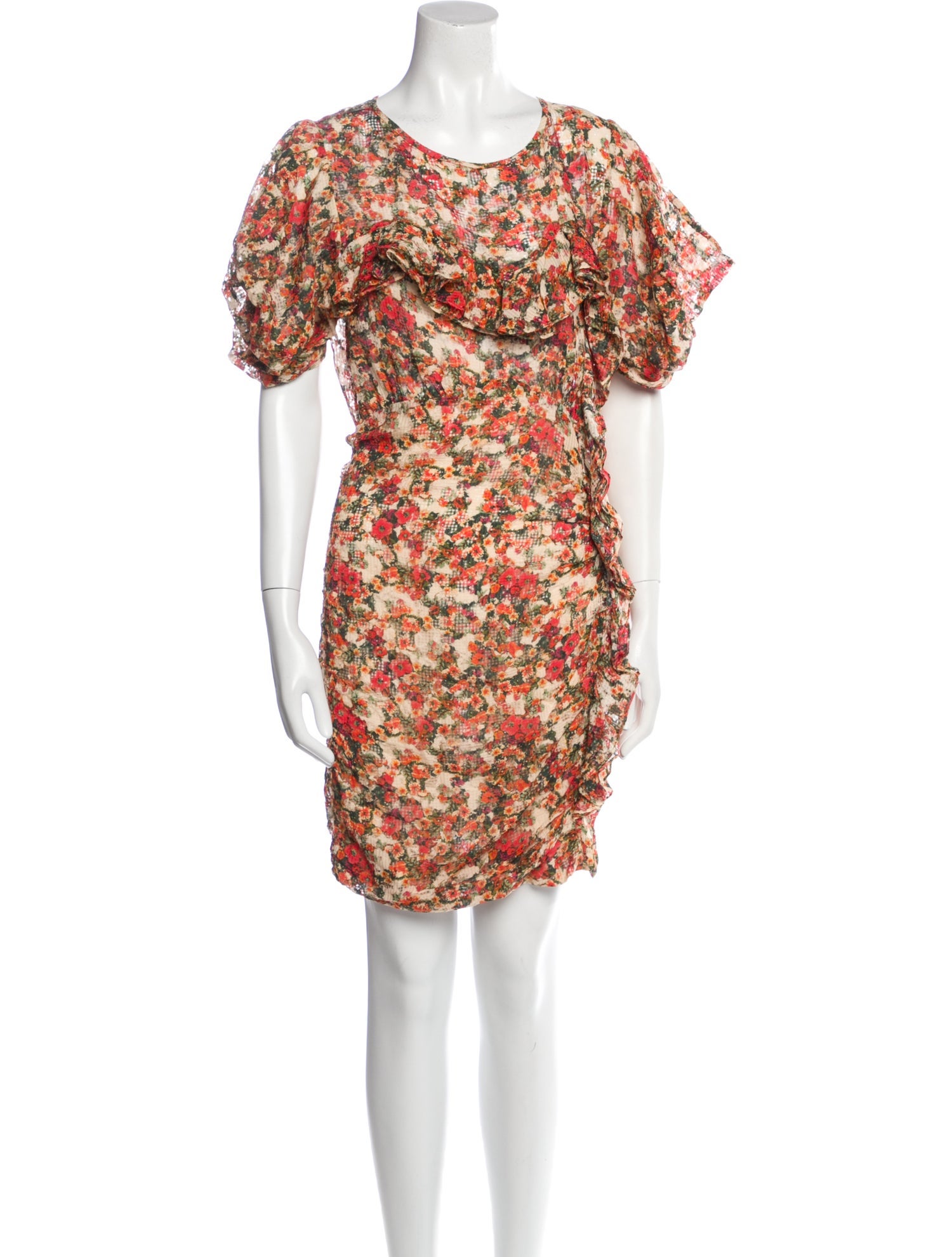 Isabel Marant Floral Print Mini Dress