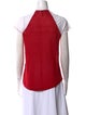 Isabel Marant Linen Scoop Neck T-Shirt