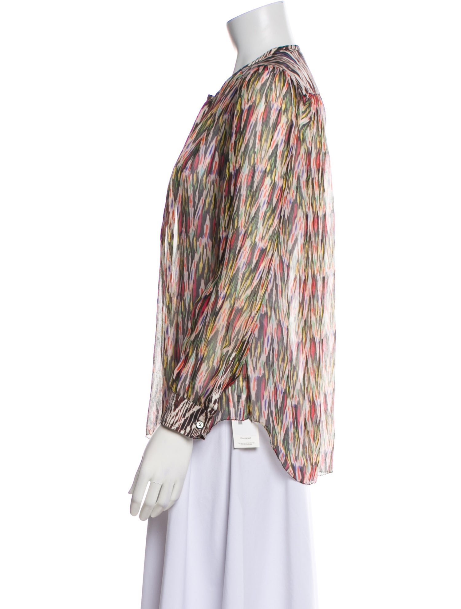 Isabel Marant Silk Printed Blouse