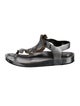 Isabel Marant Leather T-Strap Sandals