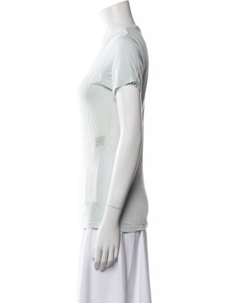 Isabel Marant Linen V-Neck T-Shirt