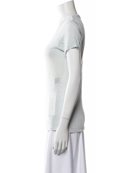 Isabel Marant Linen V-Neck T-Shirt