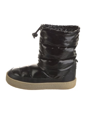Isabel Marant Nylon Colorblock Pattern Boots