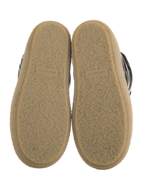 Isabel Marant Nylon Colorblock Pattern Boots