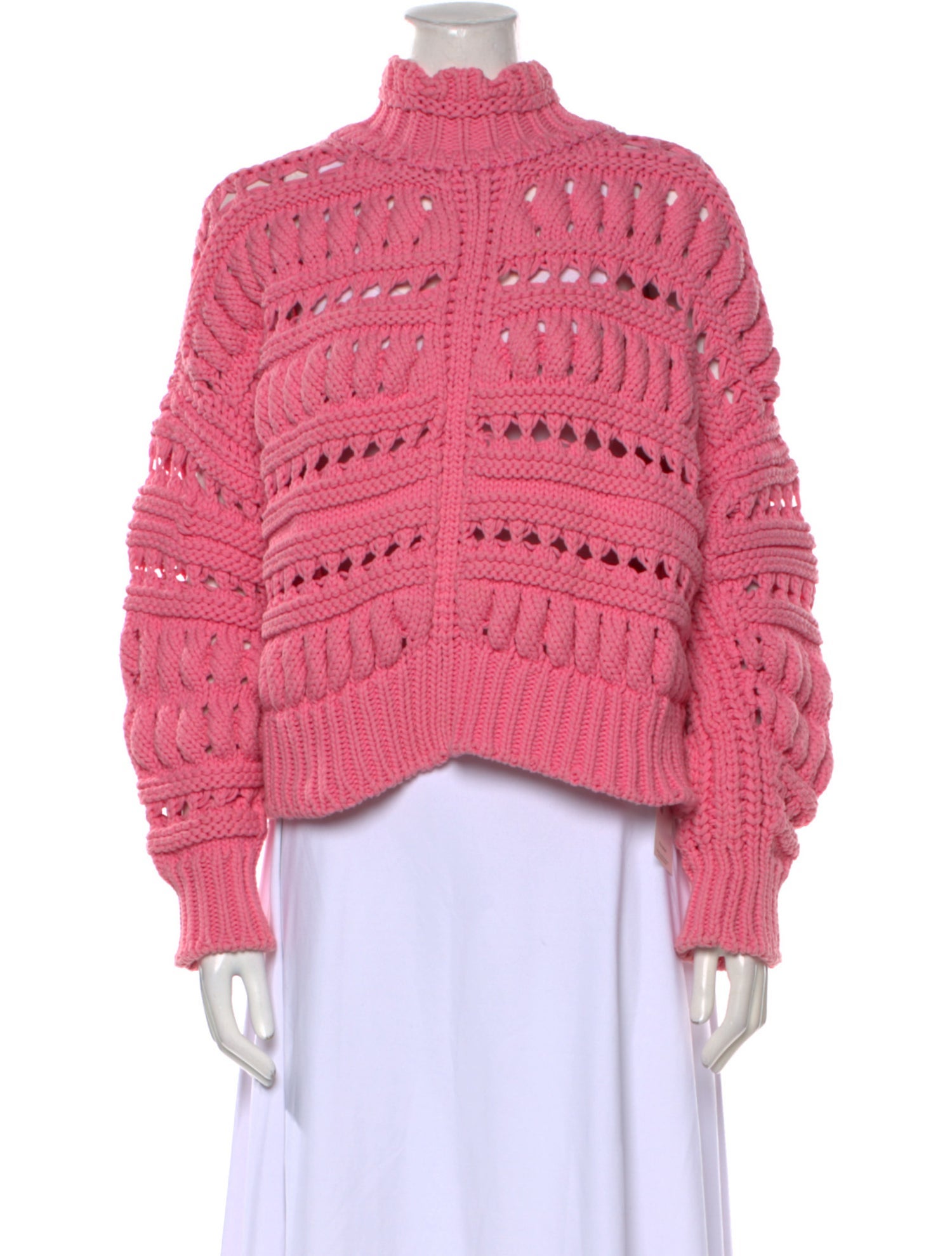 Isabel Marant Patterned Turtleneck Sweater