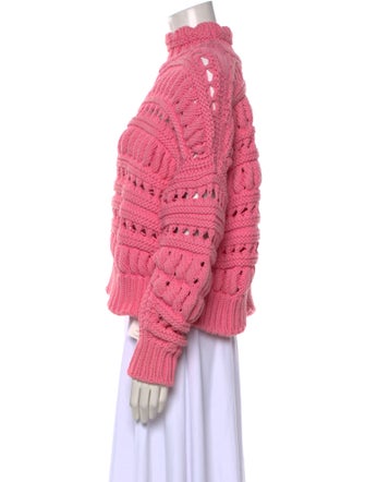 Isabel Marant Patterned Turtleneck Sweater