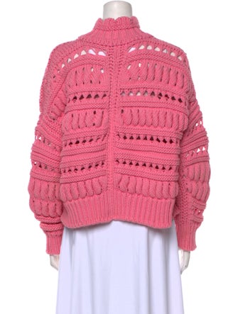 Isabel Marant Patterned Turtleneck Sweater