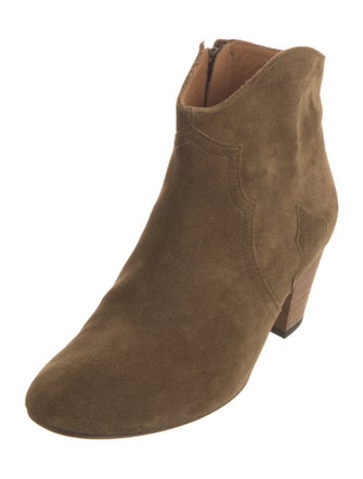 Isabel Marant Suede Western Boots