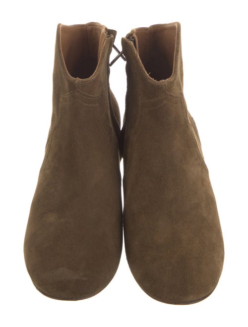 Isabel Marant Suede Western Boots