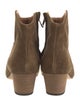 Isabel Marant Suede Western Boots