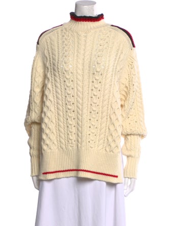 Isabel Marant Wool Graphic Print Sweater