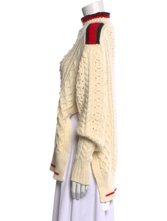 Isabel Marant Wool Graphic Print Sweater