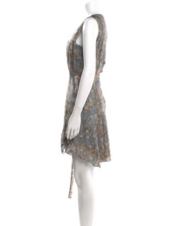 Isabel Marant Floral Print Mini Dress