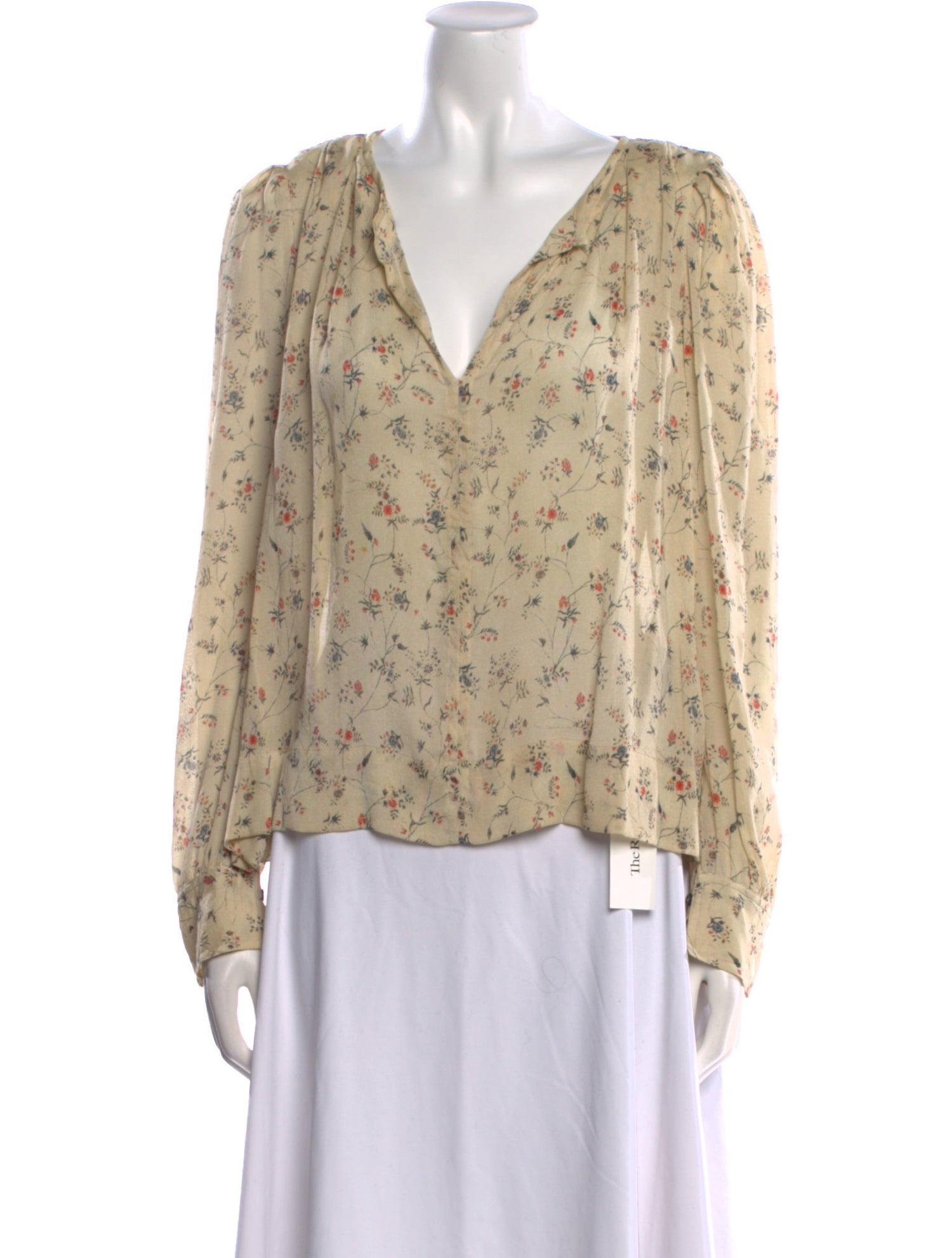 Isabel Marant Silk Floral Print Blouse