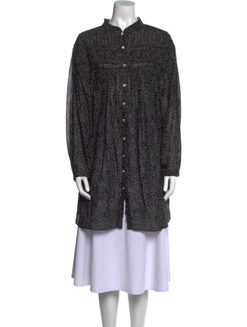 Isabel Marant Printed Mock Neck Tunic