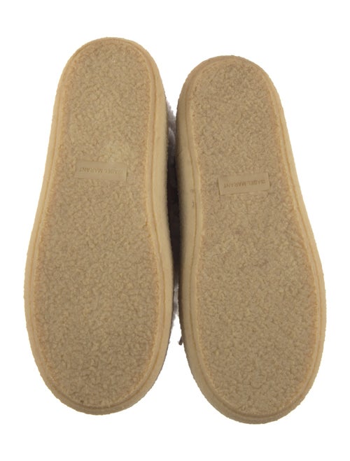 Isabel Marant Shearling Lace-Up Boots