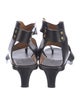 Isabel Marant Leather T-Strap Sandals