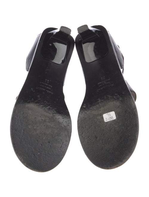 Isabel Marant Leather T-Strap Sandals