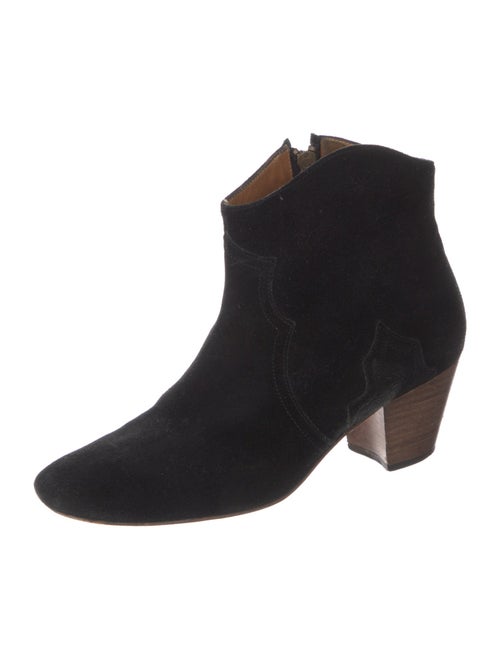 Isabel Marant Suede Western Boots
