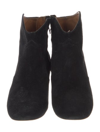 Isabel Marant Suede Western Boots