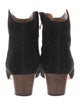 Isabel Marant Suede Western Boots