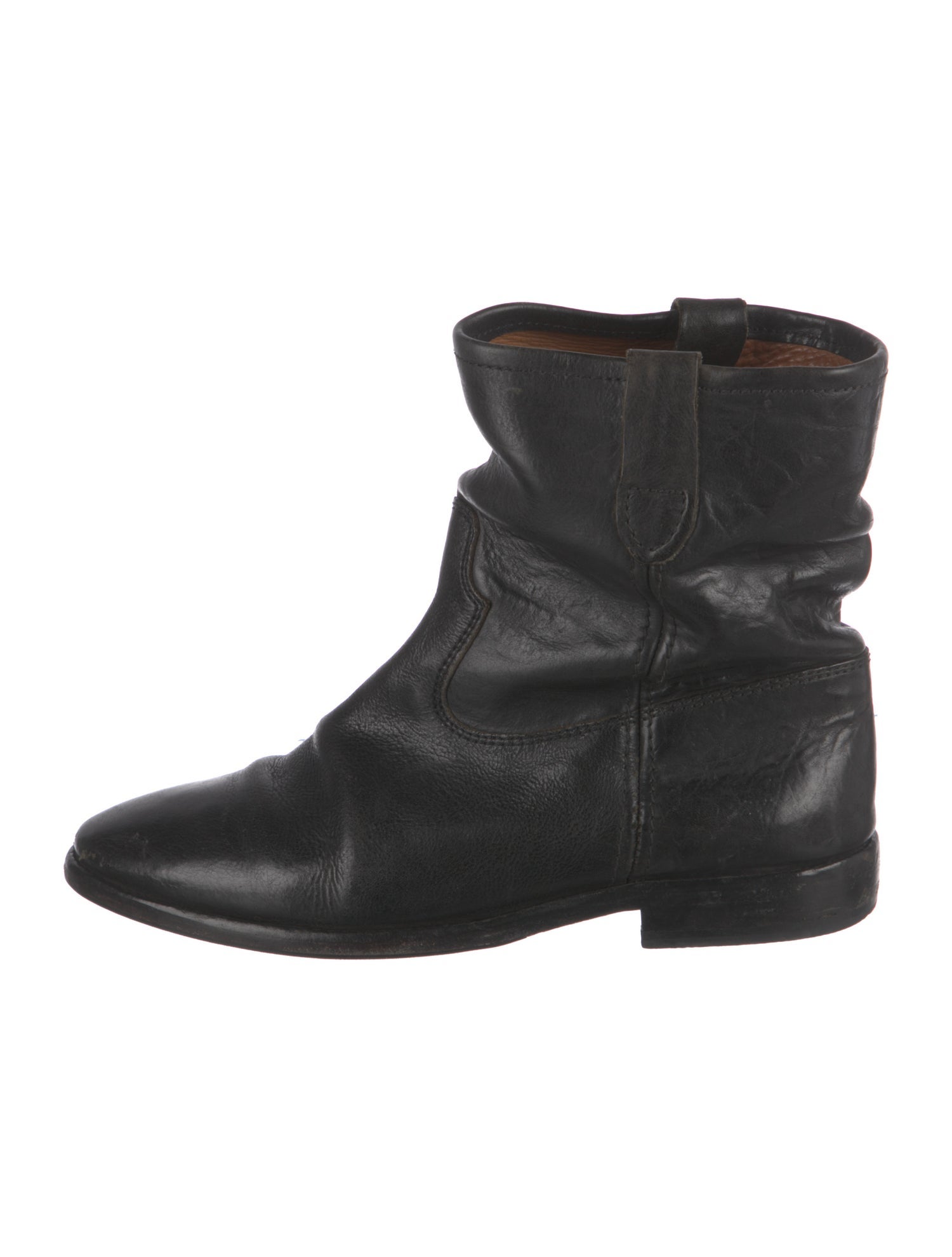 Isabel Marant Leather Moto Boots