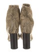 Isabel Marant Snakeskin Animal Print Sock Boots