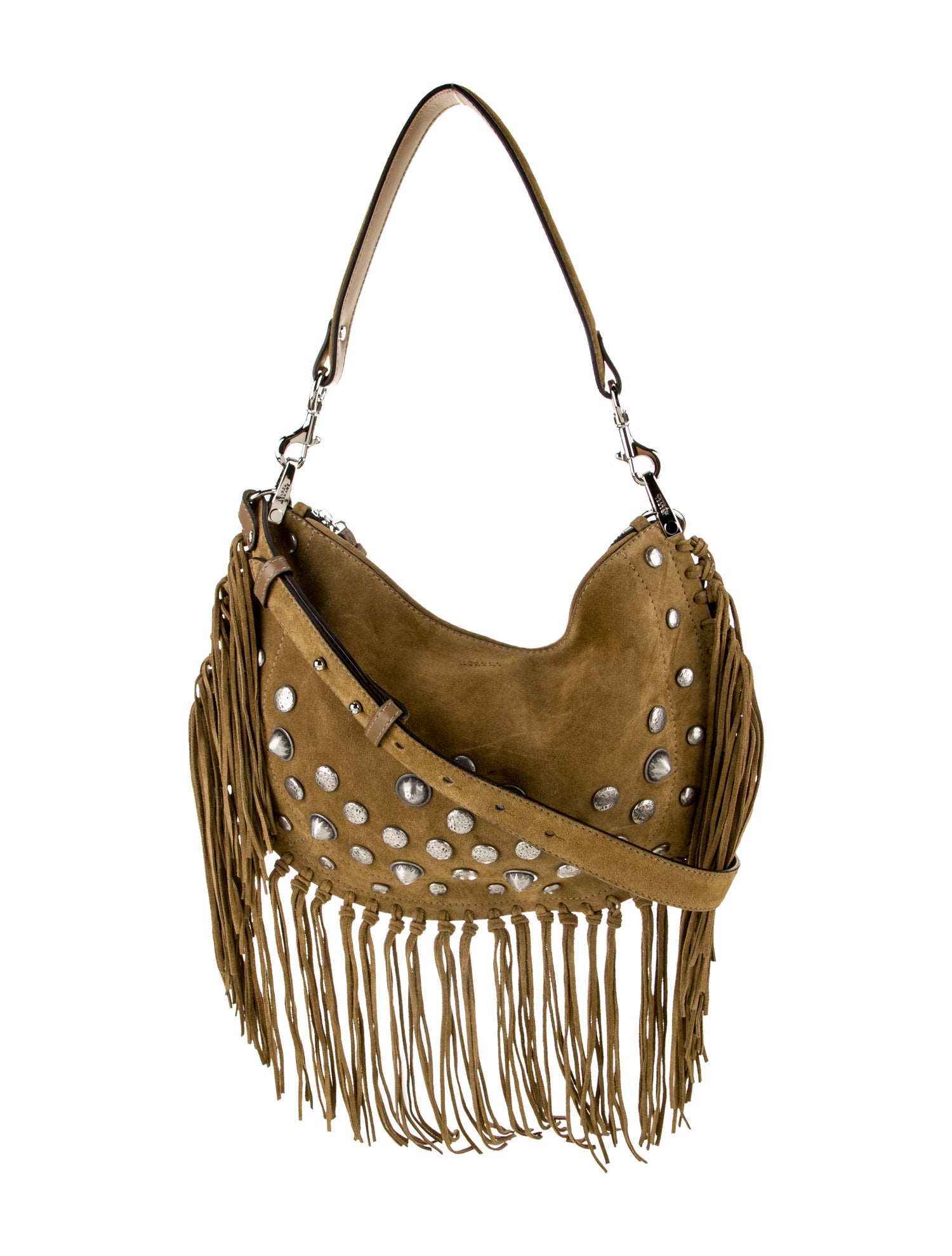 Isabel Marant Suede Top Handle Bag