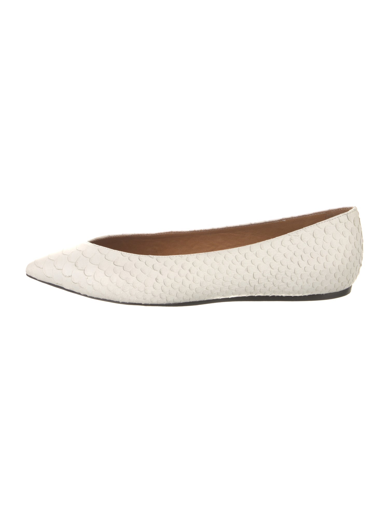 Isabel Marant Leather Animal Print Flats w/ Tags