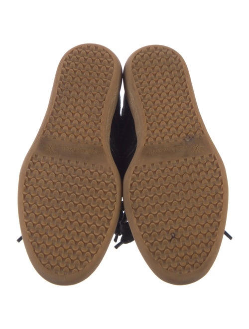 Isabel Marant Leather Wedge Sneakers