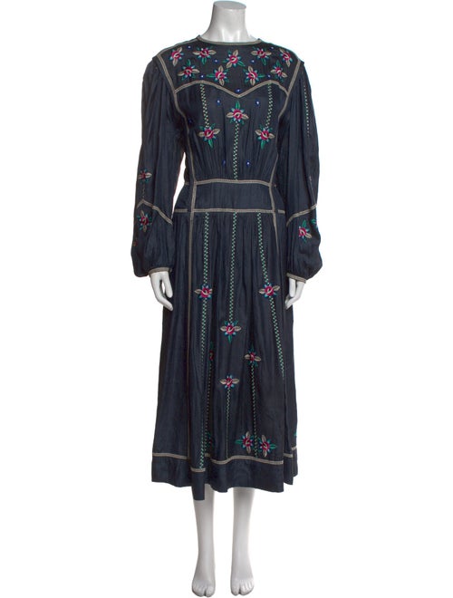 Isabel Marant Silk Long Dress