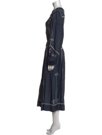 Isabel Marant Silk Long Dress