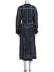 Isabel Marant Silk Long Dress