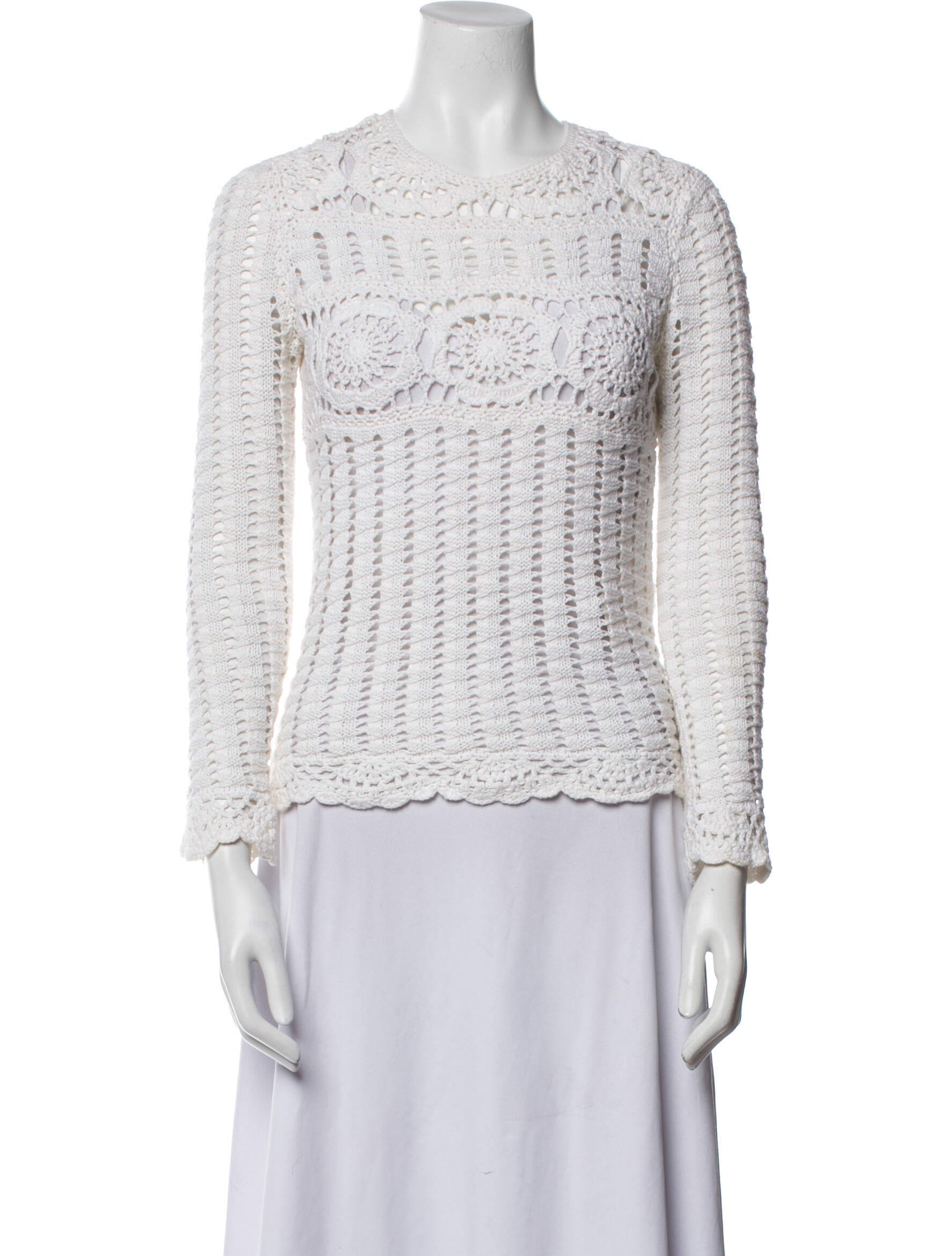 Isabel Marant Printed Crew Neck Top