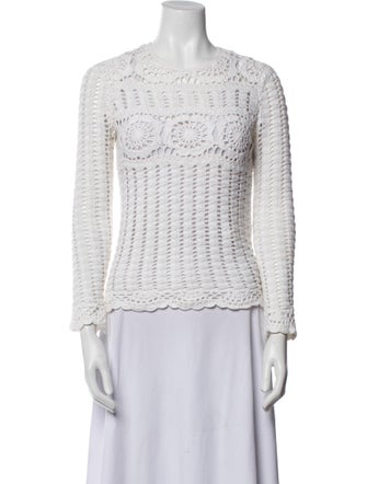 Isabel Marant Printed Crew Neck Top