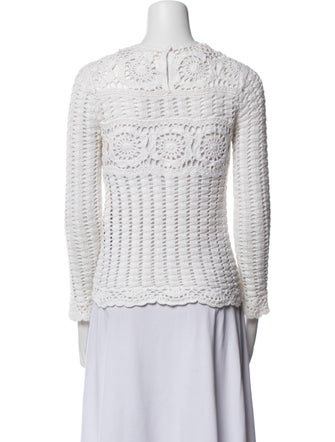 Isabel Marant Printed Crew Neck Top