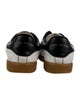 Isabel Marant Leather Lasercut Accents Sneakers