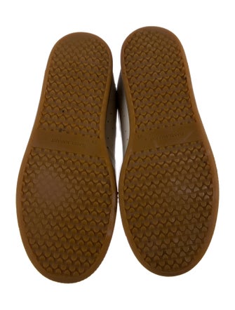 Isabel Marant Leather Lasercut Accents Sneakers