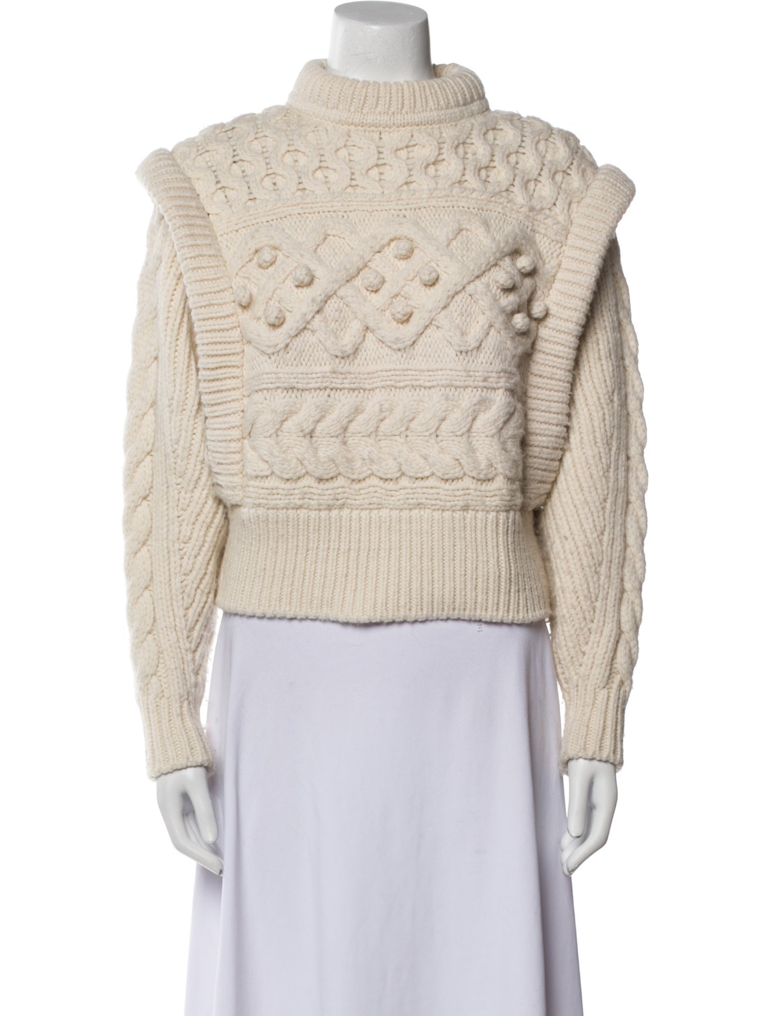 Isabel Marant Merino Wool Printed Sweater