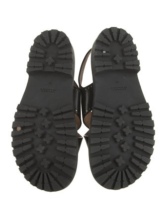 Isabel Marant Leather Slingback Sandals
