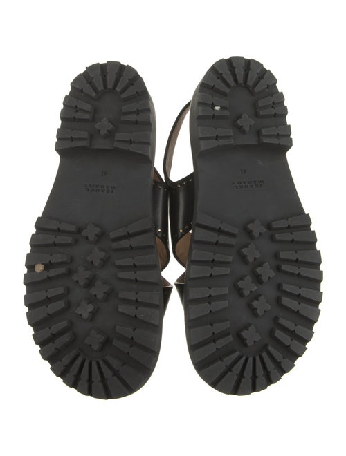 Isabel Marant Leather Slingback Sandals