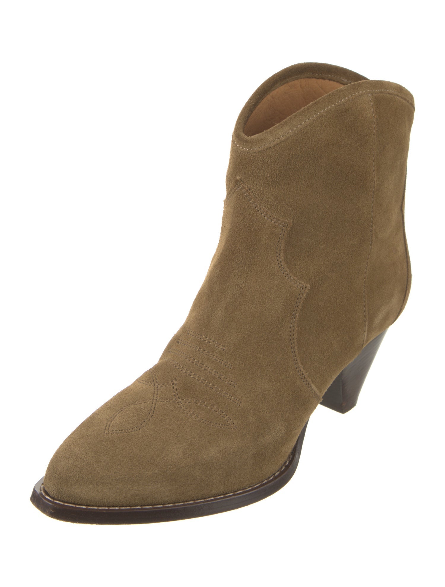 Isabel Marant Suede Western Boots