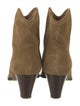 Isabel Marant Suede Western Boots