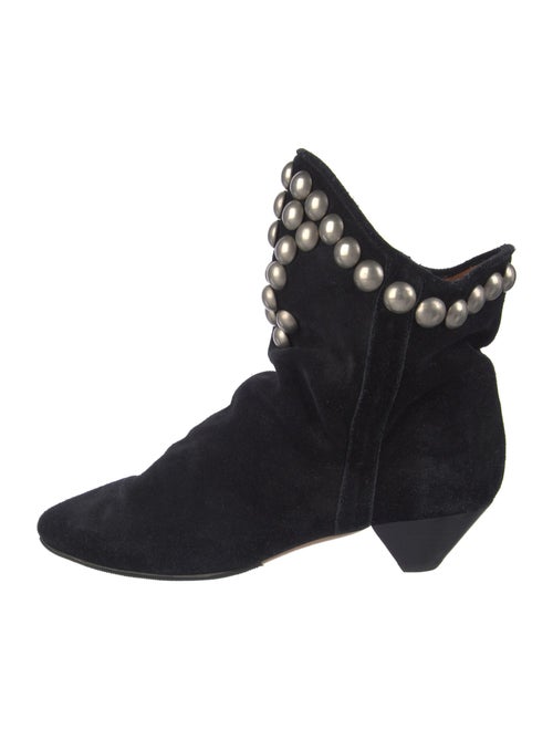 Isabel Marant Suede Studded Accents Boots
